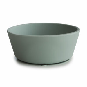 Mushie Siliconen Bowl met Zuignap - Cambridge Blue