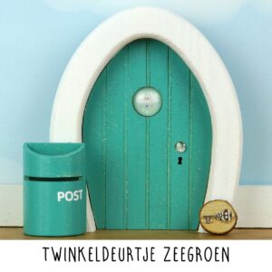 Twinkeldeurtje - Zeegroen