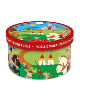 Scratch - Puzzel Riddergevecht - 60 Stuks