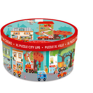 Scratch - Vloerpuzzel Stad - 100 Stuks