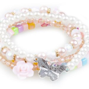 Great Pretenders - Pearly Butterfly Bracelet Set