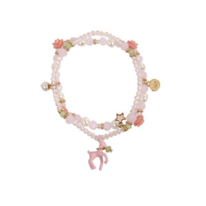 Great Pretenders - Rose Deer Charm Bracelet
