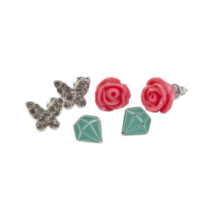 Great Pretenders - Boutique Rose Studded Earrings