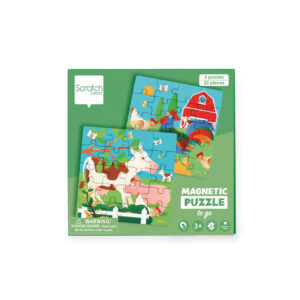 Scratch - Magnetische Puzzelboek To Go - Boerderij