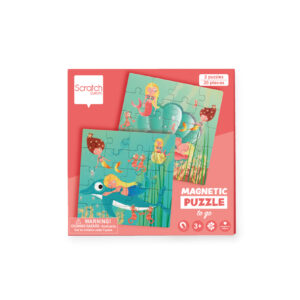 Scratch - Magnetishe Puzzelboek To Go - Zeemeerminnen